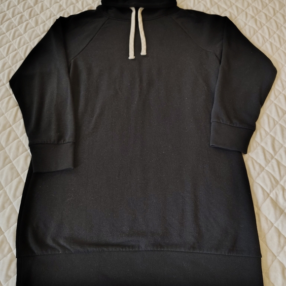 GAP Funnel Neck Pullover Sweatshirt Dress Size S. - Picture 9 of 9